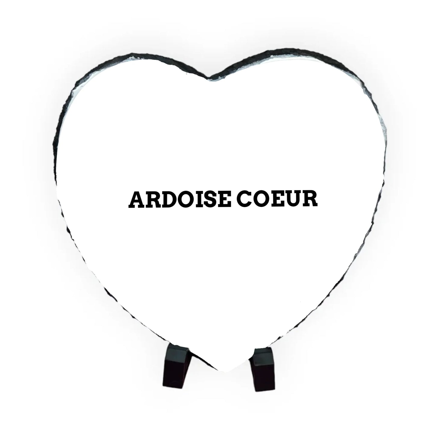 Ardoise cœur personnalisée
