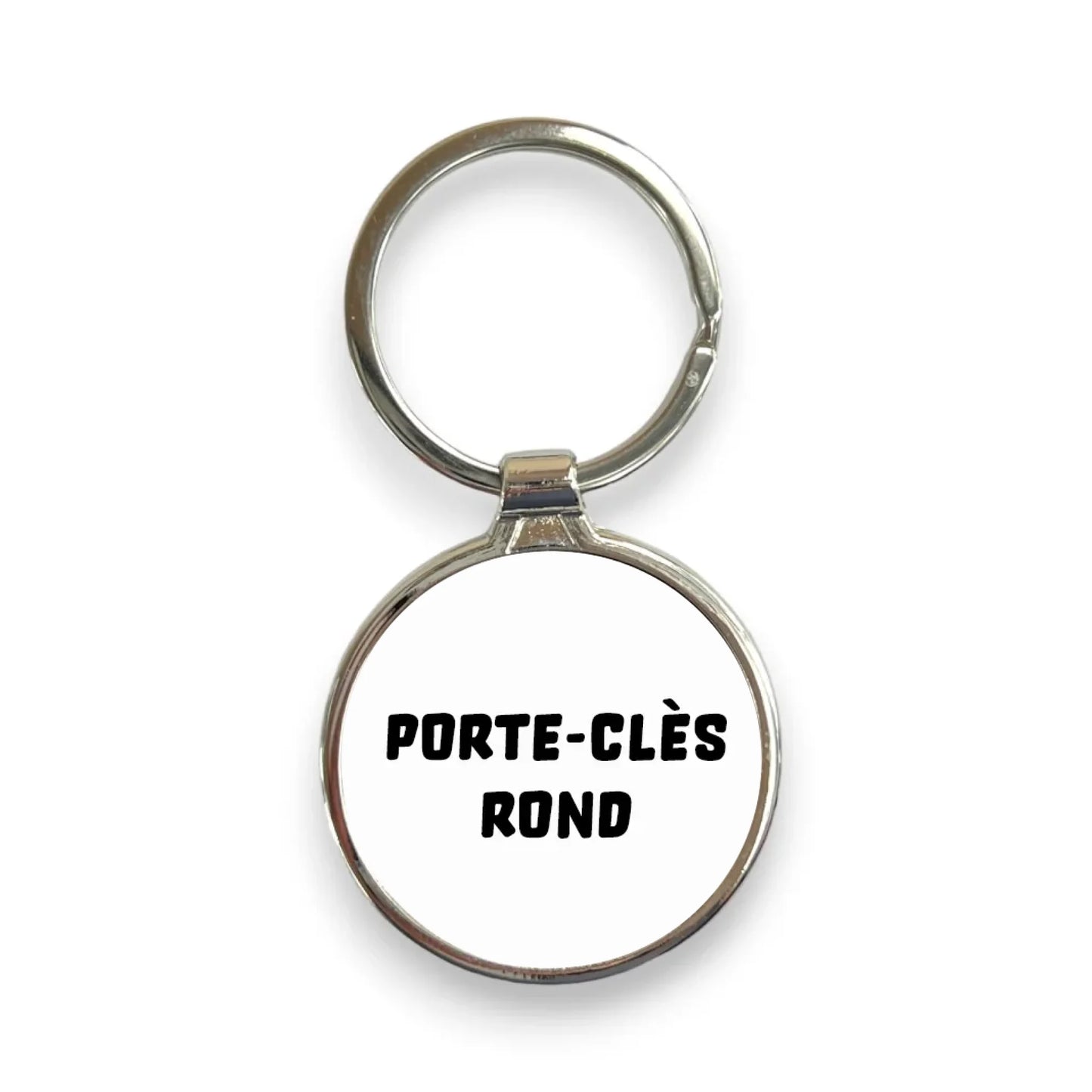 Porte-Clés Rond Personnalisé
