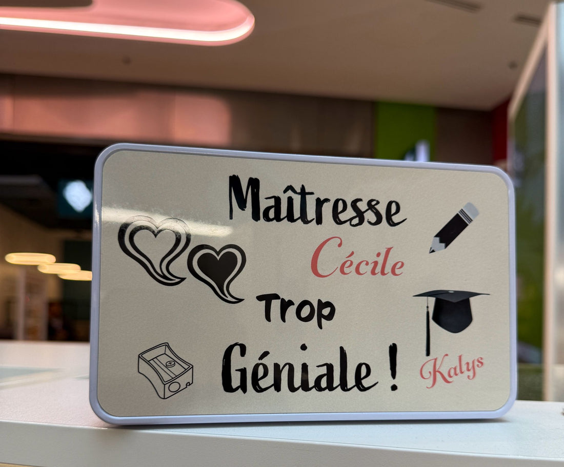 Cadeau maîtresse original et personnalisé — L'idée qui fait vraiment plaisir