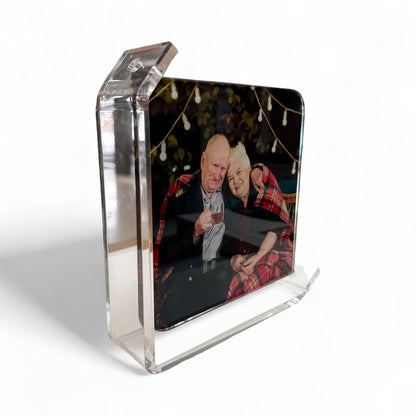 Cadre verre + support