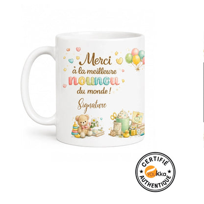 mug nounou vert 1