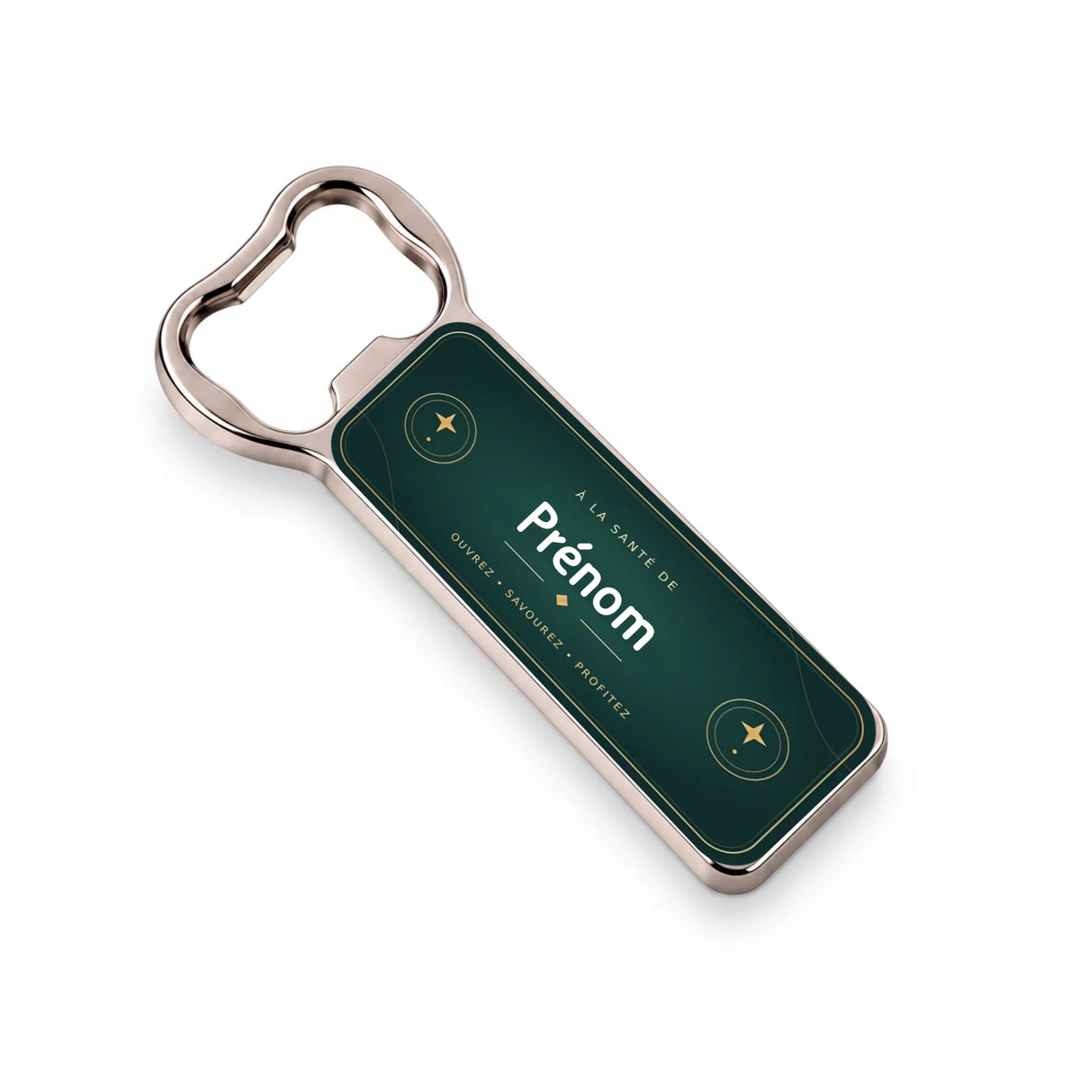 Décapsuleur personnalisé prénom – idée cadeau homme et papa