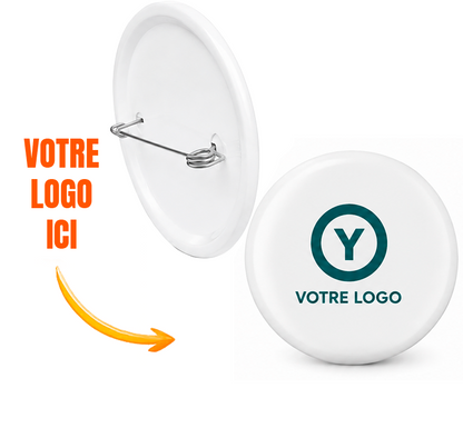 Badge rond personnalisé