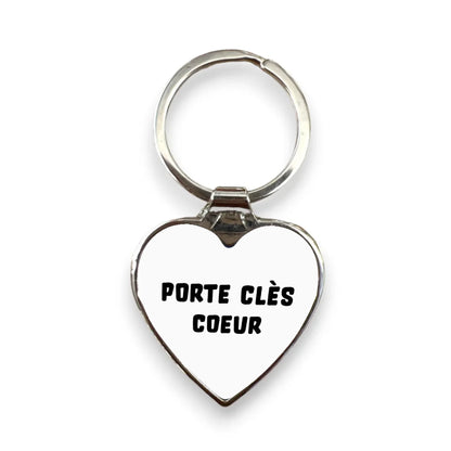 Personalized Heart  Keychain