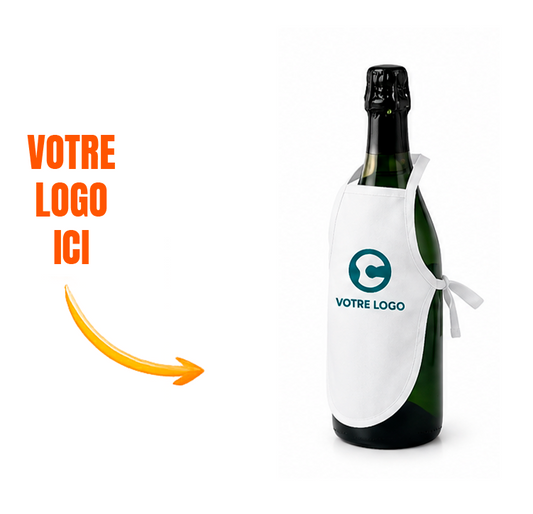 Mini-tablier de bouteille personnalisable