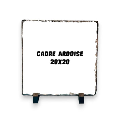 Personalized Square Slate Photo