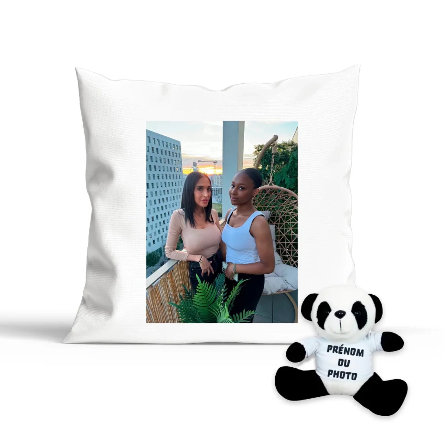 Personalized Peach Skin Cushion