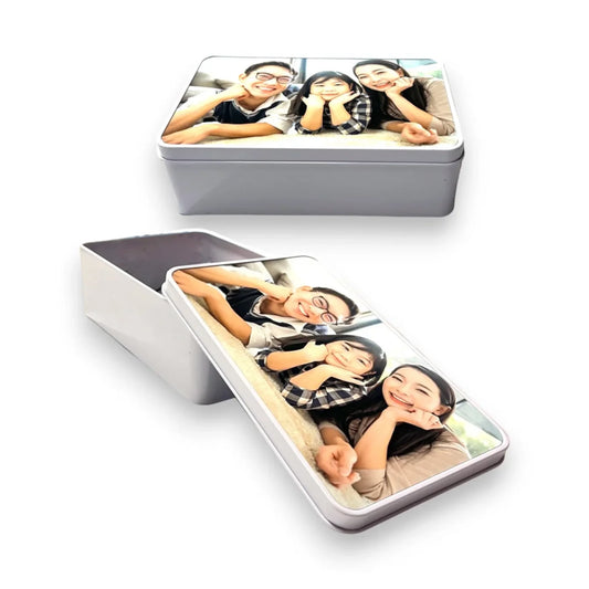 Personalized Rectangular Metal Box