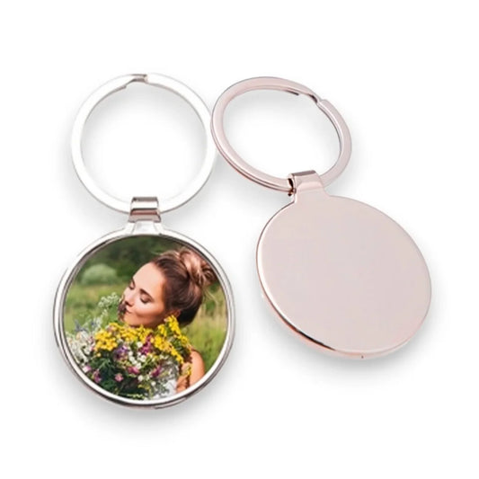 Personalized Round  Keychain