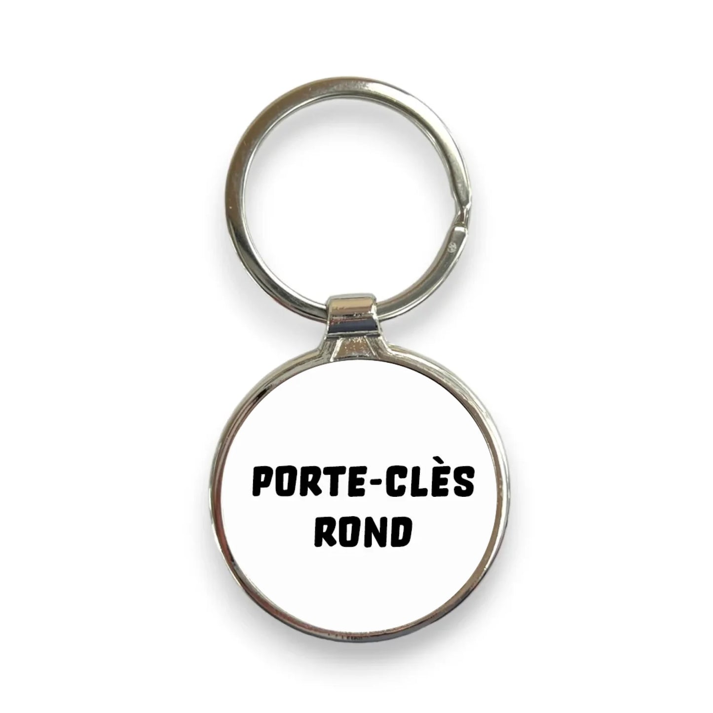 Personalized Round  Keychain