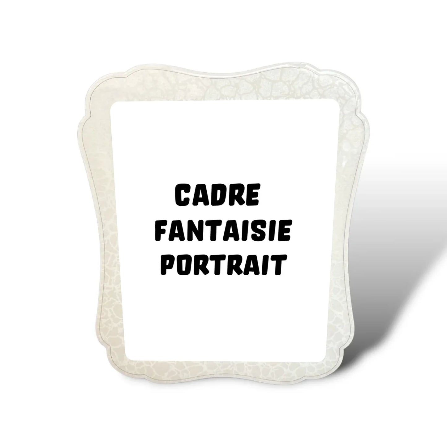 Personalized White  Fantasy Frame
