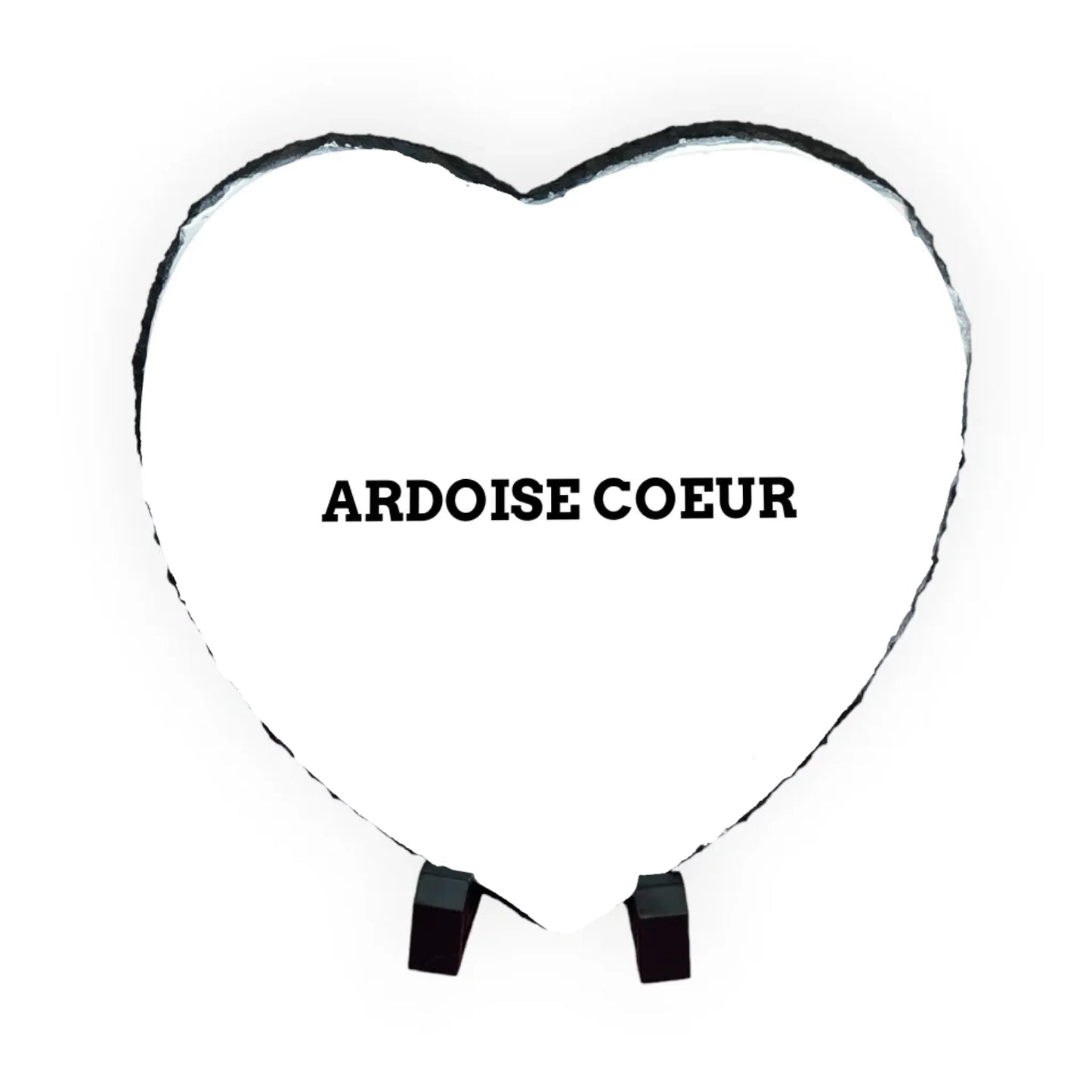 Personalized Heart Slate Photo