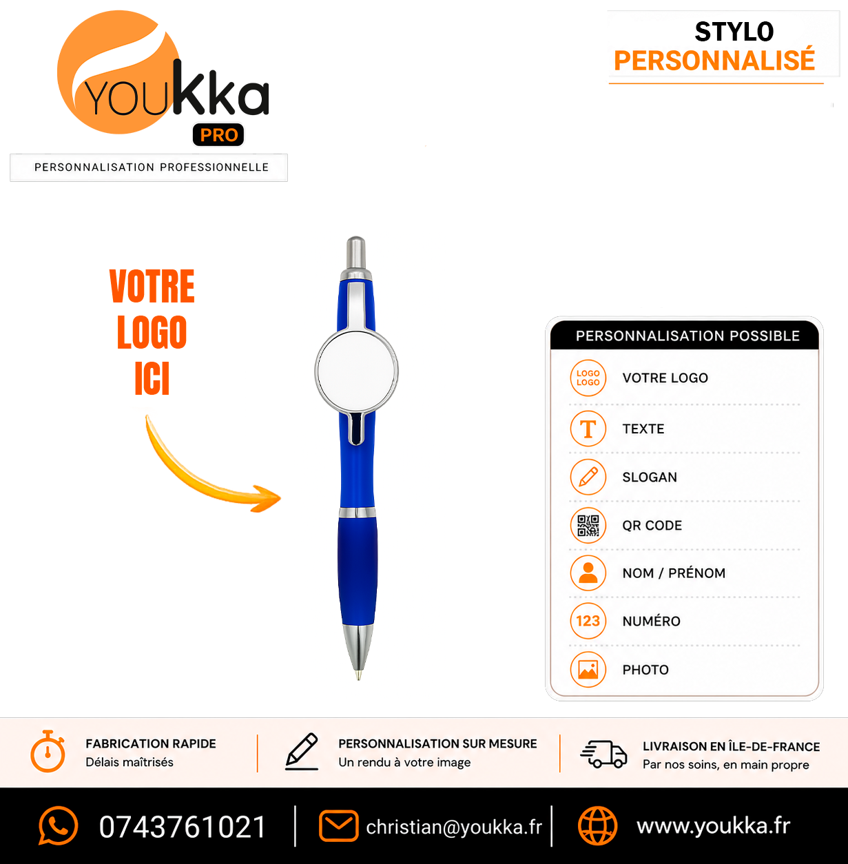 Stylo personnalisé