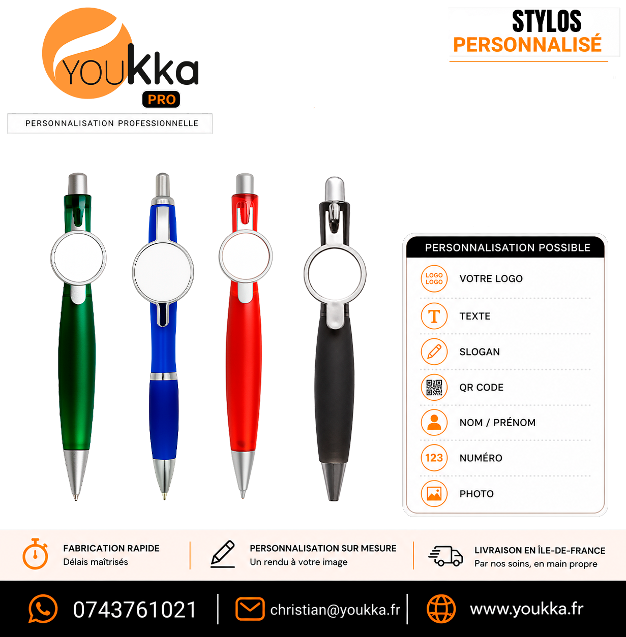 Stylo personnalisé