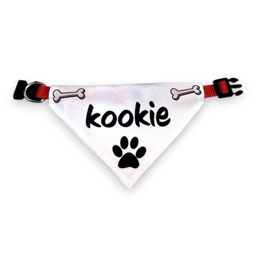 Collier bandana personnalisé pour chien