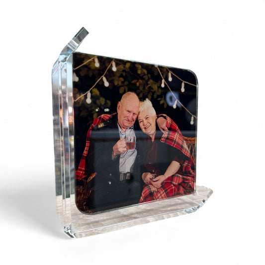 Cadre verre + support