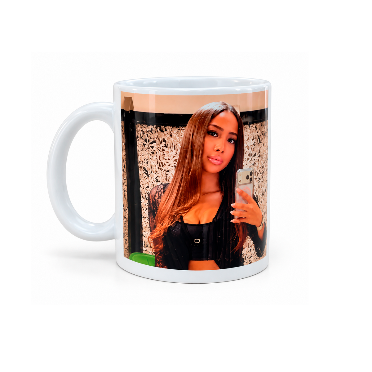 Mug blanc personnalisé avec photo et texte – Youkka
