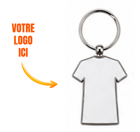 Porte-clé maillot de football personnalisé