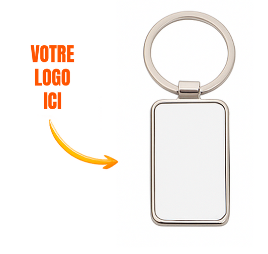 Porte-clé personnalisé métal luxe