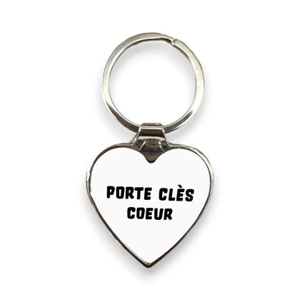 Porte-Clés Cœur Personnalisé