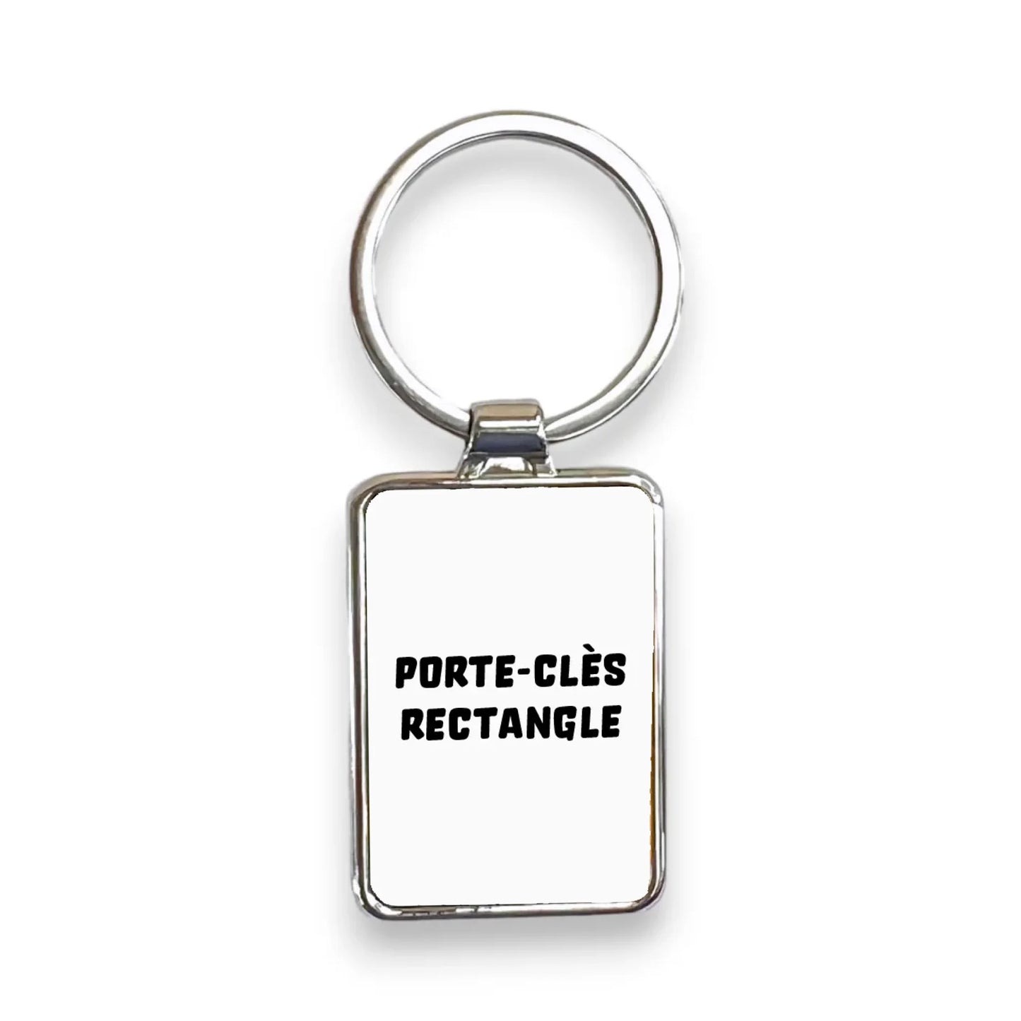 Porte-Clés Rectangle Personnalisé
