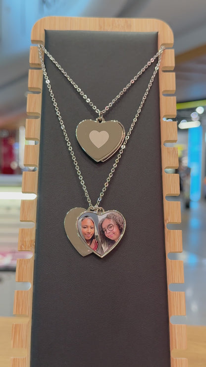 Collier cœur personnalisé