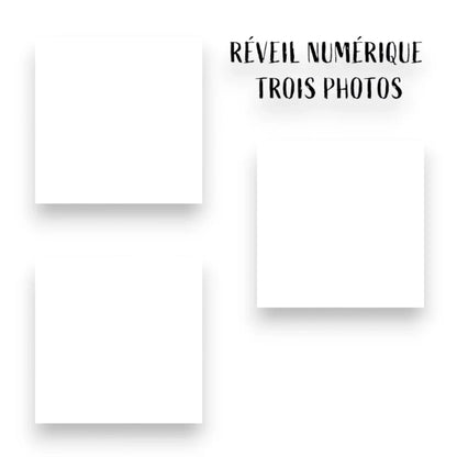 Réveil numérique personnalisé lumineux